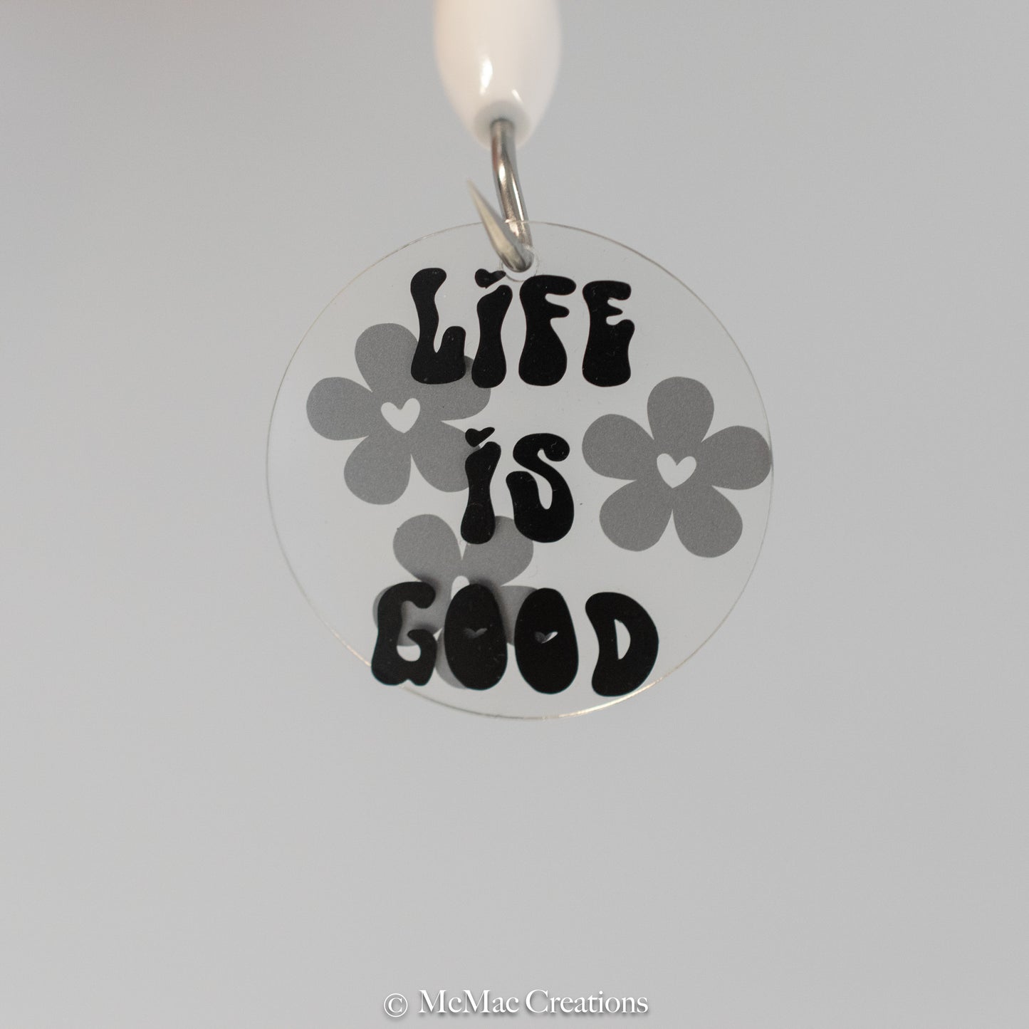 "Bubble" Style Keyring