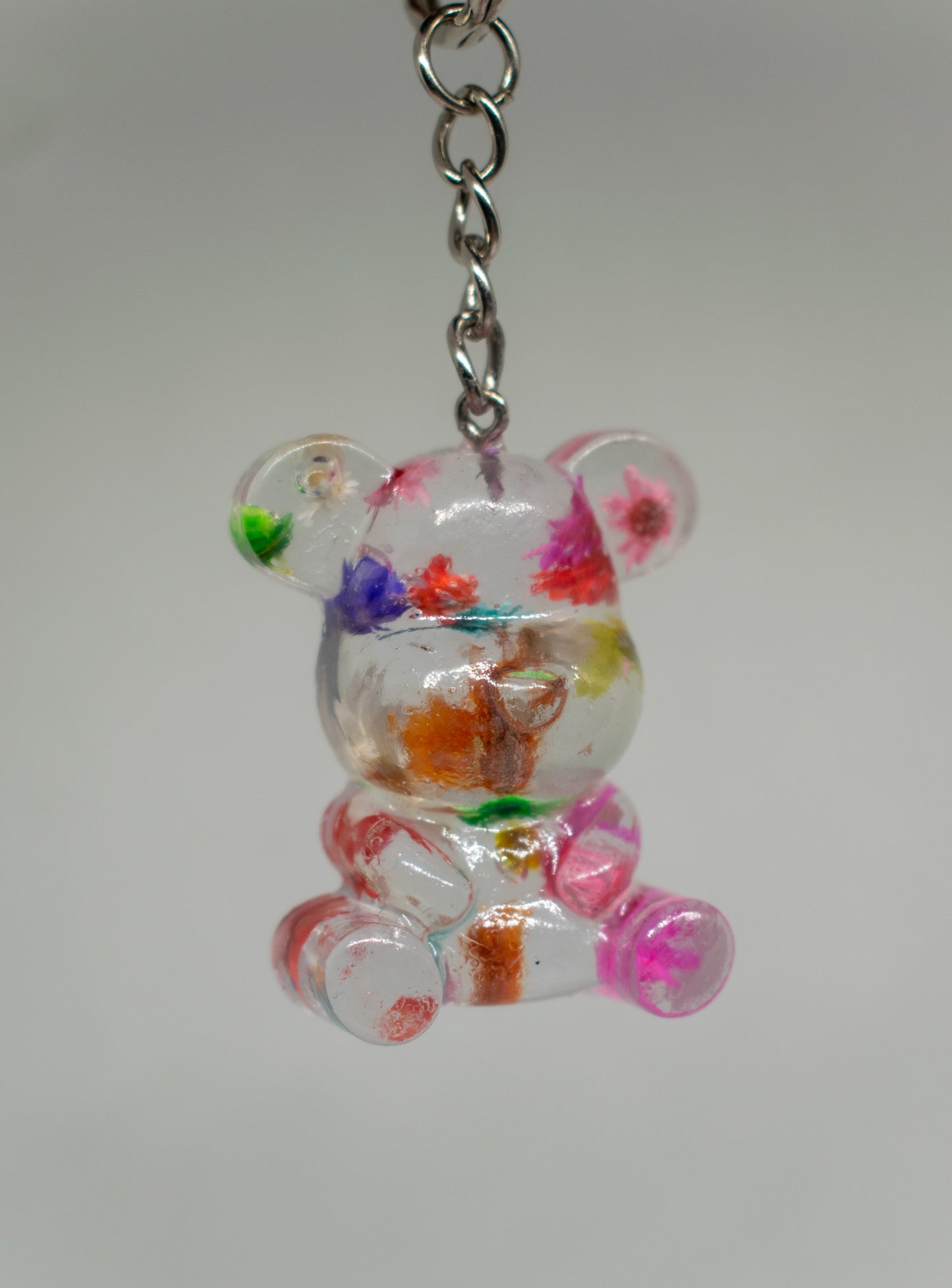 Colourful Bear Keyring
