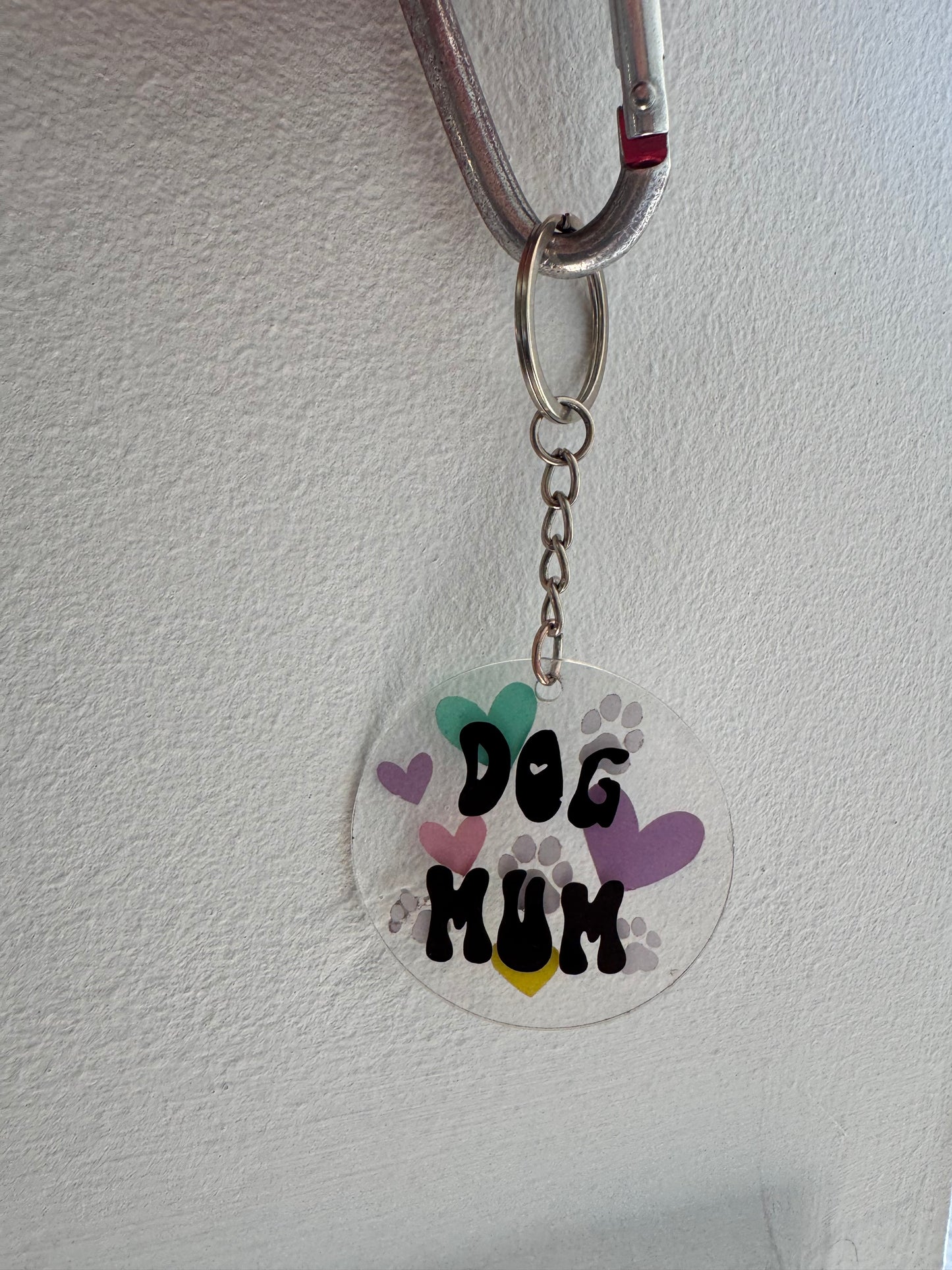 "Bubble" Style Keyring