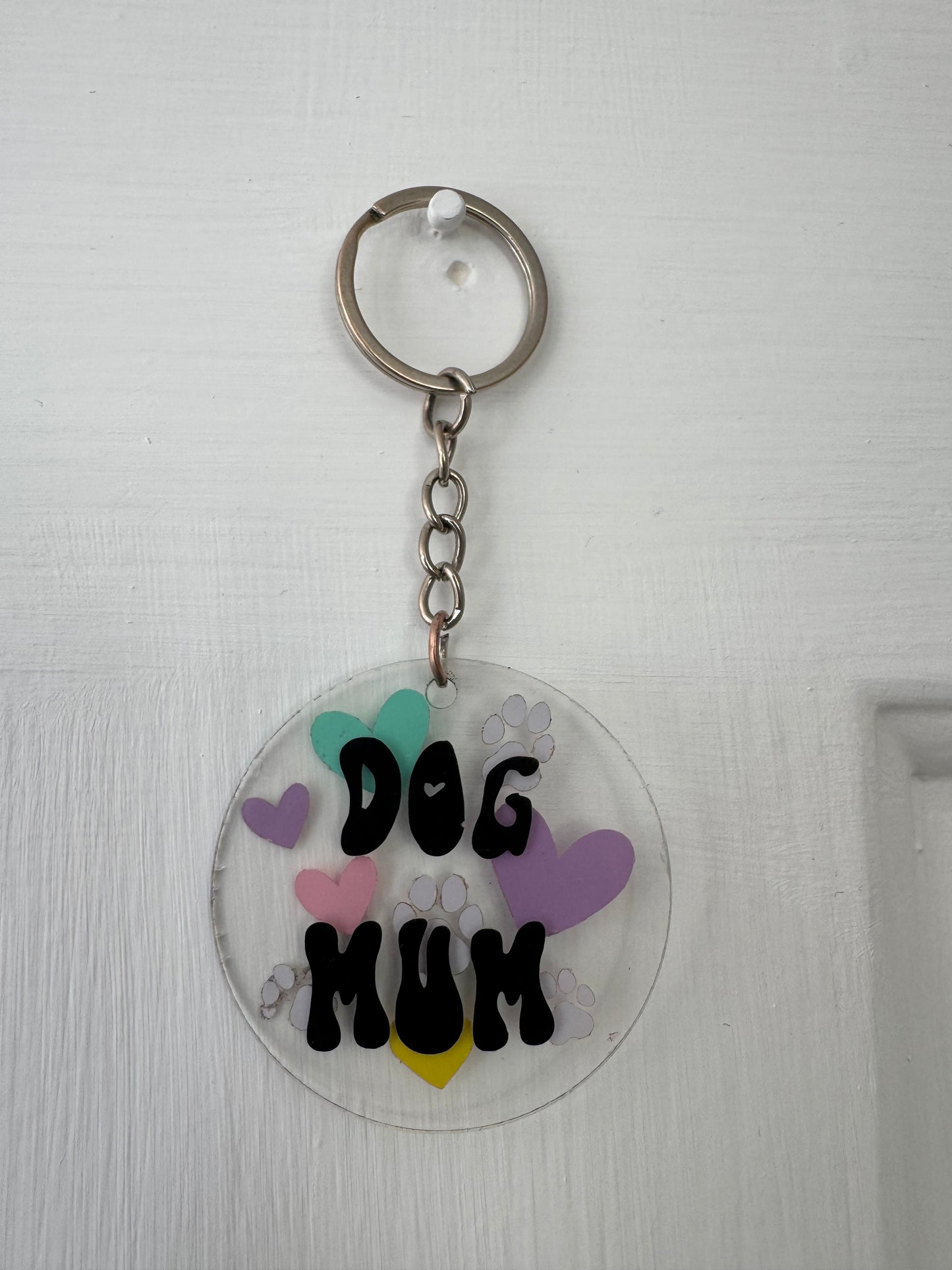 "Bubble" Style Keyring